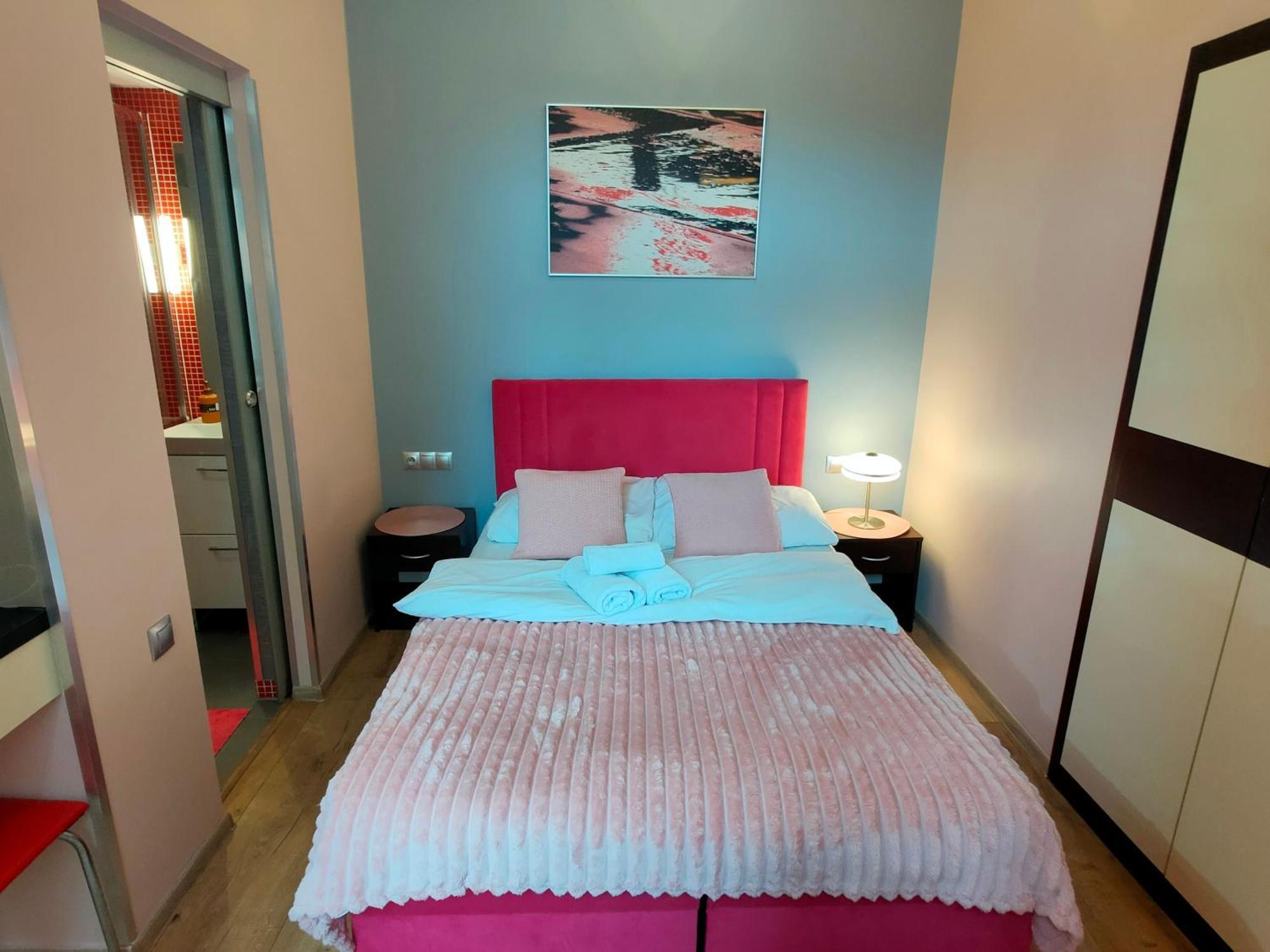 Mirror Pink Studio Apartment كراكوفيا المظهر الخارجي الصورة