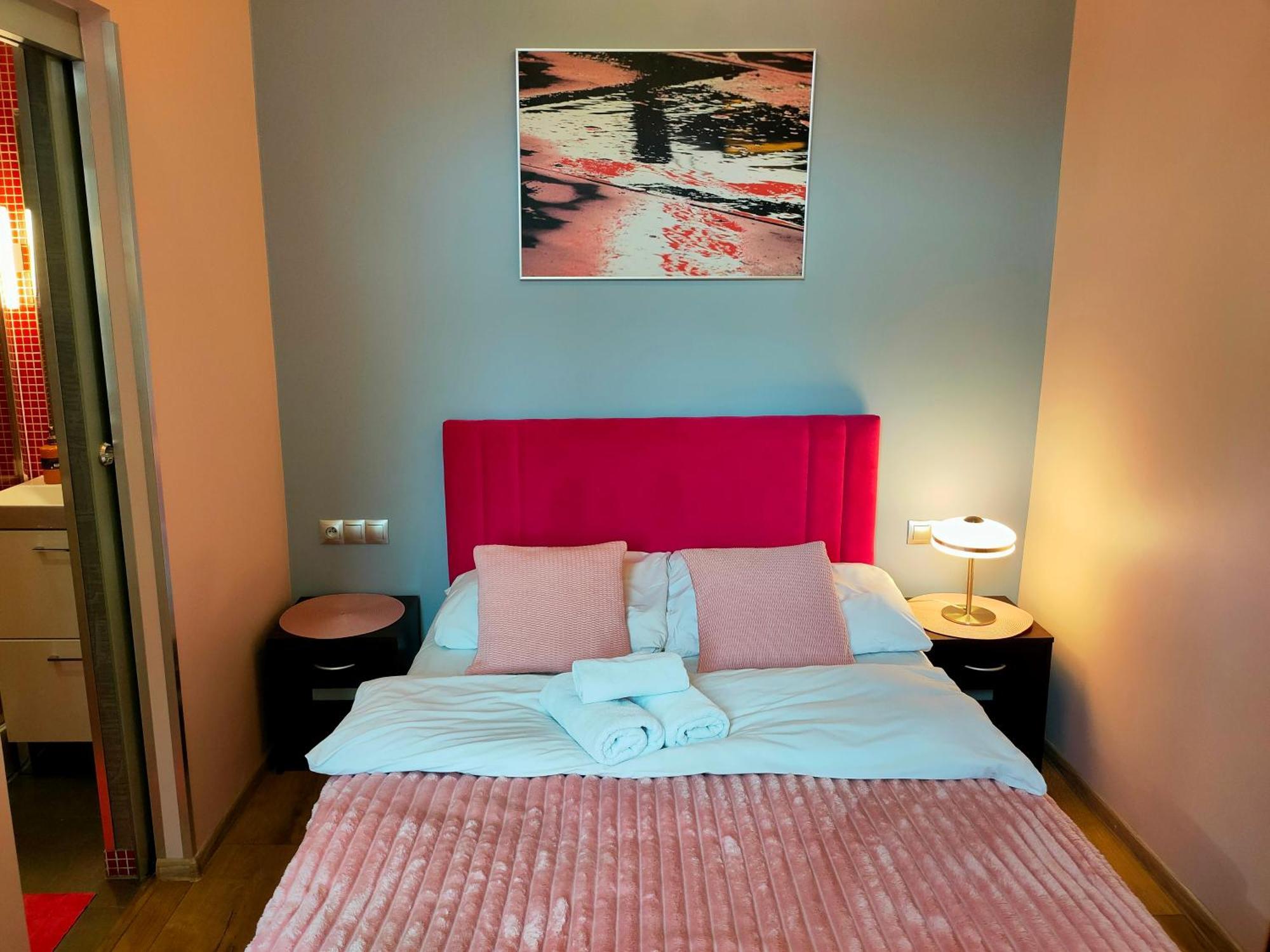 Mirror Pink Studio Apartment كراكوفيا المظهر الخارجي الصورة