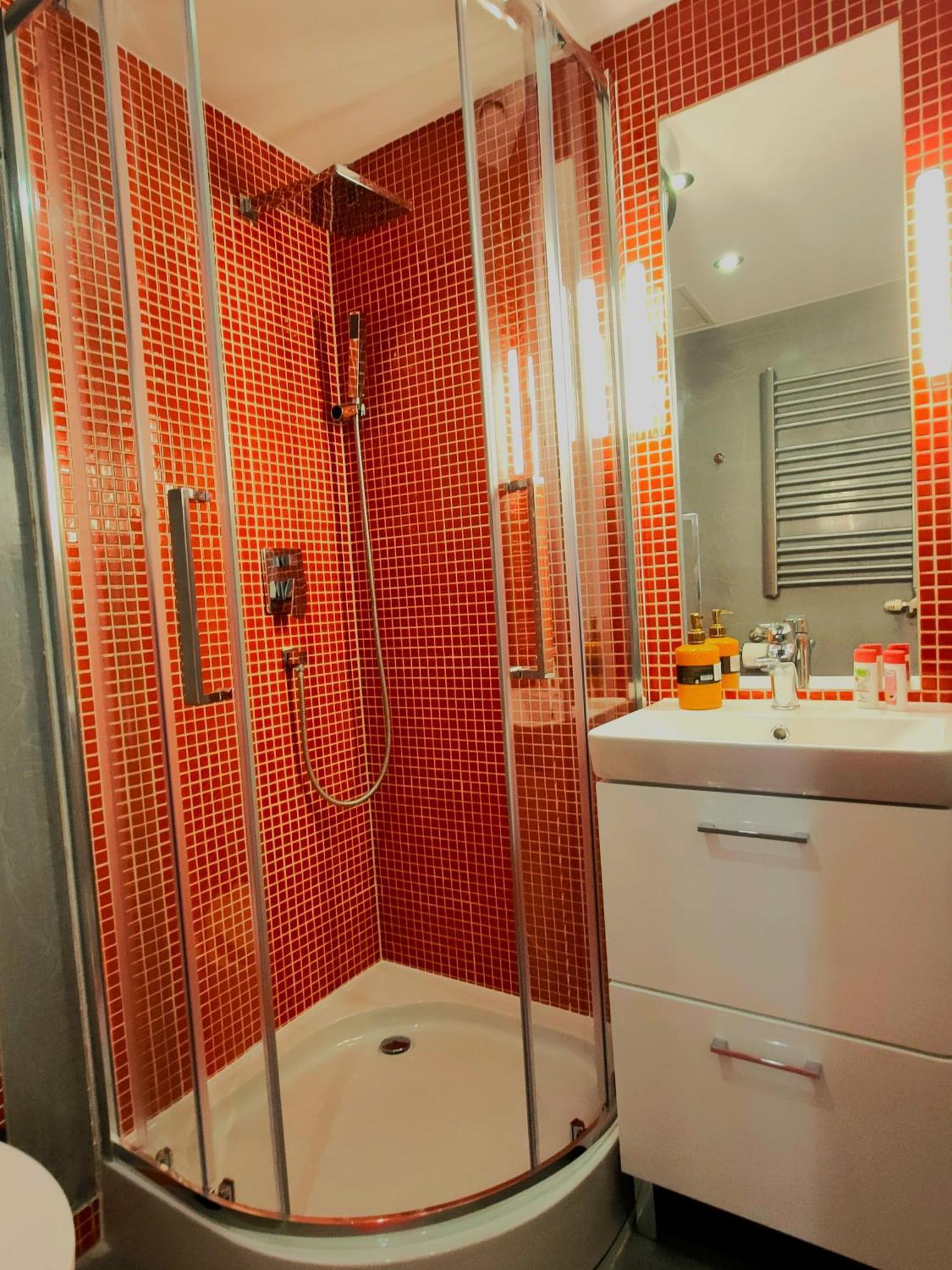 Mirror Pink Studio Apartment كراكوفيا المظهر الخارجي الصورة