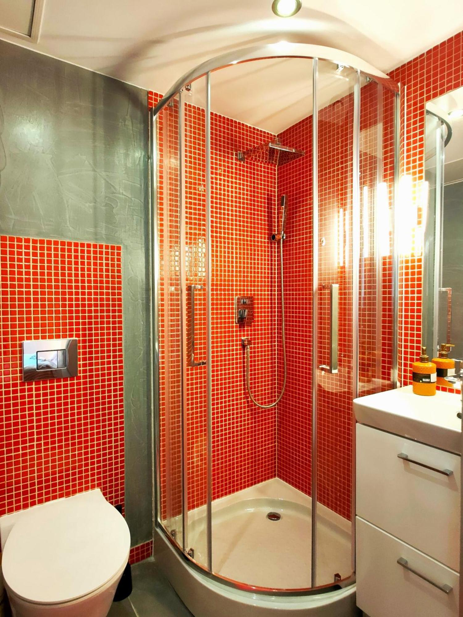 Mirror Pink Studio Apartment كراكوفيا المظهر الخارجي الصورة